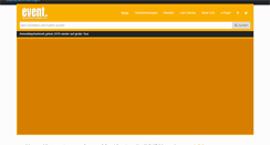 Desktop Screenshot of eventmagazin.info