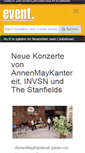 Mobile Screenshot of eventmagazin.info